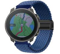 GIOPUEY Cinturini Magnetica Compatibile con SUUNTO Vertical, Cinturino in Morbido Nylon Intrecciato [Unisex] [Traspirante] - Blue