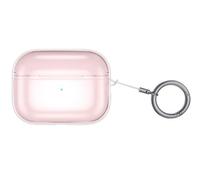 GIOPUEY Clear Cover Compatibile con Airpods Pro 3 2025, Custodia TPU, Ultrasottile Case Cover, Antiurto, Resistente ai Graffi - transparent pink