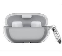 GIOPUEY Clear Cover Compatibile con Beats Solo Buds, Custodia TPU, Ultrasottile Case Cover, Antiurto, Resistente ai Graffi - transparent