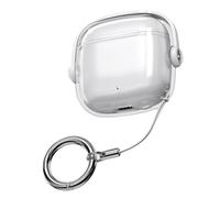 GIOPUEY Clear Cover Compatibile con Huawei Freebuds 3/Freebuds 2, Custodia TPU, Ultrasottile Case Cover, Antiurto, Resistente ai Graffi - Transparent