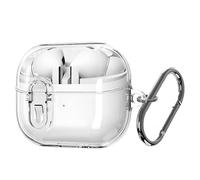 GIOPUEY Clear Cover Compatibile con Samsung Galaxy Buds 3/3 Pro, Custodia TPU, Ultrasottile Case Cover, Antiurto, Resistente ai Graffi - transparent