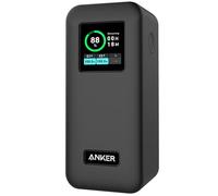 GIOPUEY Cover Compatibile con Anker Prime 20000mAh Power Bank(200W), Cilicone Custodia, Ultrasottile Case Cover, Antiurto, Resistente ai Graffi - Nero