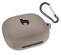 GIOPUEY Cover Compatibile con Beats Powerbeats Fit 2025, Cilicone Custodia, Ultrasottile Case Cover, Antiurto, Resistente ai Graffi - Grigio