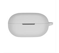 GIOPUEY Cover Compatibile con Beats Solo Buds, Cilicone Custodia, Ultrasottile Case Cover, Antiurto, Resistente ai Graffi - Grigio