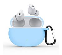GIOPUEY Cover Compatibile con Beats Studio Buds/Buds+/Buds Plus (2023), Cilicone Custodia, Ultrasottile Case Cover, Antiurto, Resistente ai Graffi - Blue