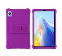 GIOPUEY Cover Compatibile con Blackview Tab 60 - con Supporto - Custodia Protettiva in Silicone TPU Morbida Case - Purple