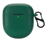 GIOPUEY Cover Compatibile con Bose QuietComfort Ultra Earbuds, Cilicone Custodia, Ultrasottile Case Cover, Antiurto, Resistente ai Graffi - Verde militare