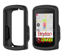 GIOPUEY Cover Compatibile con Bryton Rider S510, Cilicone Custodia, Ultrasottile Case Cover, Antiurto, Resistente ai Graffi - Nero