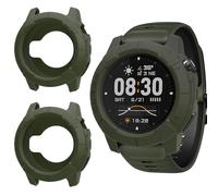 GIOPUEY Cover Compatibile con COROS Nomad, [2 Pezzi] Morbido TPU Silicone Case Protettiva, Ultra-Sottile Custodia - Green