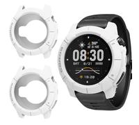 GIOPUEY Cover Compatibile con COROS Nomad, [2 Pezzi] Morbido TPU Silicone Case Protettiva, Ultra-Sottile Custodia - White