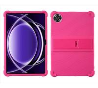 GIOPUEY Cover Compatibile con DOOGEE U11 - con Supporto - Custodia Protettiva in Silicone TPU Morbida Case - Pink