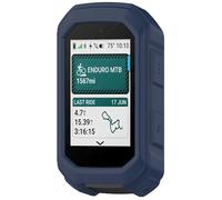 GIOPUEY Cover Compatibile con Garmin Edge MTB, Cilicone Custodia, Ultrasottile Case Cover, Antiurto, Resistente ai Graffi - Blu scuro