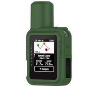GIOPUEY Cover Compatibile con Garmin inReach Mini 3/Mini 3 Plus, Cilicone Custodia, Ultrasottile Case Cover, Antiurto, Resistente ai Graffi - Verde militare