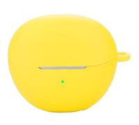 GIOPUEY Cover Compatibile con HONOR CHOICE Earbuds Clip, Cilicone Custodia, Ultrasottile Case Cover, Antiurto, Resistente ai Graffi - Giallo