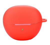 GIOPUEY Cover Compatibile con HONOR CHOICE Earbuds Clip, Cilicone Custodia, Ultrasottile Case Cover, Antiurto, Resistente ai Graffi - Rosso