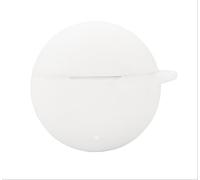 GIOPUEY Cover Compatibile con HONOR CHOICE Earbuds X7e, Cilicone Custodia, Ultrasottile Case Cover, Antiurto, Resistente ai Graffi - Bianco