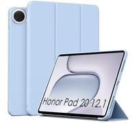 GIOPUEY Cover Compatibile con Honor Pad 20 12.1 2026, Flip Pelle + Morbida Custodia in Silicone, consistenza Simile alla Pelle Case - Blue