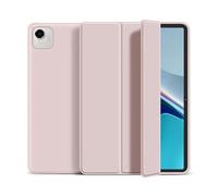 GIOPUEY Cover Compatibile con Honor Pad X9a, Flip Pelle + Morbida Custodia in Silicone, consistenza Simile alla Pelle Case - Pink