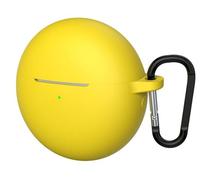 GIOPUEY Cover Compatibile con Huawei Freebuds 7i, Cilicone Custodia, Ultrasottile Case Cover, Antiurto, Resistente ai Graffi - Giallo