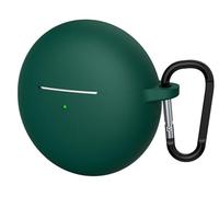 GIOPUEY Cover Compatibile con Huawei Freebuds 7i, Cilicone Custodia, Ultrasottile Case Cover, Antiurto, Resistente ai Graffi - Verde militare