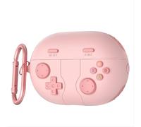 GIOPUEY Cover Compatibile con Huawei Freebuds Pro 2, Carino Divertente Cartone Animato TPU Silicone Custodia, Protettiva Case Cover con Gancio Portachiavi per Uomini Donne - Pink