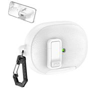 GIOPUEY Cover Compatibile con Huawei Freebuds Pro 5, Case[Resistenza alla caduta] Combinazione di PC rigido + materiale TPU morbido [Antiscivolo] - White