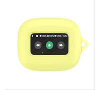 GIOPUEY Cover Compatibile con JBL Live Flex 3/Live Buds 3/Live Beam 3, Cilicone Custodia, Ultrasottile Case Cover, Antiurto, Resistente ai Graffi - Giallo