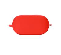 GIOPUEY Cover Compatibile con JLab Audio Go Air True, Cilicone Custodia, Ultrasottile Case Cover, Antiurto, Resistente ai Graffi - Rosso