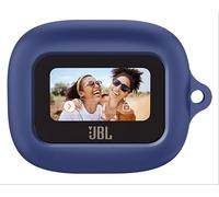 GIOPUEY Cover Compatibile con Live Buds 3/JBL Live Flex 3/Live Beam 3, Cilicone Custodia, Ultrasottile Case Cover, Antiurto, Resistente ai Graffi - Blu scuro