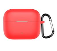 GIOPUEY Cover Compatibile con Motorola Moto Buds Loop, Cilicone Custodia, Ultrasottile Case Cover, Antiurto, Resistente ai Graffi - Rosso