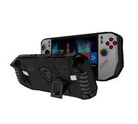 GIOPUEY Cover Compatibile con MSI Claw A8 - con Supporto - Bumper TPU Morbido - Antiscivolo - Facile da Impugnare - Black