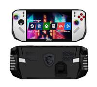 GIOPUEY Cover Compatibile con MSI Claw A8 (Z2 Extreme) - con Supporto - Bumper TPU Morbido - Antiscivolo - Facile da Impugnare - Black