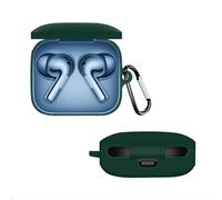 GIOPUEY Cover Compatibile con OnePlus Buds 3, Cilicone Custodia, Ultrasottile Case Cover, Antiurto, Resistente ai Graffi - Verde militare