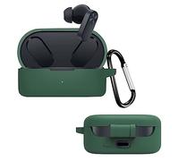 GIOPUEY Cover Compatibile con OnePlus Nord Buds 2, Cilicone Custodia, Ultrasottile Case Cover, Antiurto, Resistente ai Graffi - Verde militare