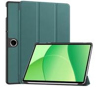 GIOPUEY Cover Compatibile con Oneplus pad Lite/OPPO Pad SE, Flip Pelle Custodia, Pelle case con Staffa, Protezione a 360° - Verde