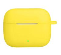 GIOPUEY Cover Compatibile con OPPO Enco Buds3 Pro, Cilicone Custodia, Ultrasottile Case Cover, Antiurto, Resistente ai Graffi - Giallo