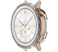 GIOPUEY Cover Compatibile con Oppo Watch X2 Mini, [2 Pezzi] Hard Plastic, Anti-Bump, Oppo Watch X2 Mini Custodia - Clear Bling Diamond