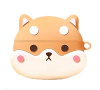 GIOPUEY Cover Compatibile con Redmi Buds 5 Pro, Carino Divertente Cartone Animato TPU Silicone Custodia, Protettiva Case Cover con Gancio Portachiavi per Uomini Donne - Corgi