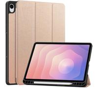 GIOPUEY Cover Compatibile con Samsung Galaxy Tab S11 2025, Flip Pelle + Morbida Custodia in Silicone, consistenza Simile alla Pelle Case - G