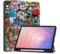 GIOPUEY Cover Compatibile con Samsung Galaxy Tab S11 2025, Flip Pelle + Morbida Custodia in Silicone, consistenza Simile alla Pelle Case - I