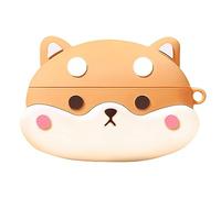 GIOPUEY Cover Compatibile con Sony WF-1000XM5, Carino Divertente Cartone Animato TPU Silicone Custodia, Protettiva Case Cover con Gancio Portachiavi per Uomini Donne - Corgi