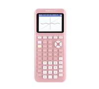 GIOPUEY Cover Compatibile con Texas Instruments TI-84 Plus CE, Cilicone Custodia, Ultrasottile Case Cover, Antiurto, Resistente ai Graffi - Rosa