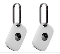 GIOPUEY Cover Compatibile con Tile by Life360 Pro (2024), 2 Pack Cilicone Custodia, Ultrasottile Case Cover, Antiurto, Resistente ai Graffi - Bianco