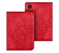 GIOPUEY Cover Compatibile con Tolino Shine Color/Shine 4/5, Custodia per Tolino Shine Color/Shine 4/5, Flip Pelle Stand Protettiva Cover con Cinturino - H