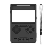 GIOPUEY Cover Compatibile con Trimui Brick, Cilicone Custodia, Ultrasottile Case Cover, Antiurto, Resistente ai Graffi - Nero