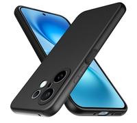 GIOPUEY Cover Compatibile con Vivo V60, Il Materiale TPU Ultrasottile Custodia, Anti Impronta Digitale Phone Case [Resistente all'Usura] [Antiscivolo] - Nero