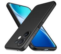 GIOPUEY Cover Compatibile con Vivo V60e/V60E, Il Materiale TPU Ultrasottile Custodia, Anti Impronta Digitale Phone Case [Resistente all'Usura] [Antiscivolo] - Nero