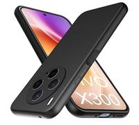 GIOPUEY Cover Compatibile con Vivo X300, Il Materiale TPU Ultrasottile Custodia, Anti Impronta Digitale Phone Case [Resistente all'Usura] [Antiscivolo] - Nero