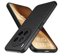 GIOPUEY Cover Compatibile con Vivo X300 PRO, Il Materiale TPU Ultrasottile Custodia, Anti Impronta Digitale Phone Case [Resistente all'Usura] [Antiscivolo] - Nero