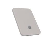 GIOPUEY Cover Compatibile con Xiaomi UltraThin Magnetic Power Bank 5000 15W, Cilicone Custodia, Ultrasottile Case Cover, Antiurto, Resistente ai Graffi - Grigio